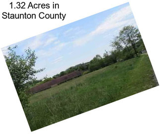 1.32 Acres in Staunton County