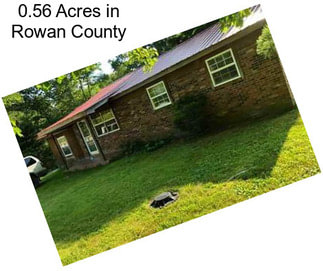 0.56 Acres in Rowan County