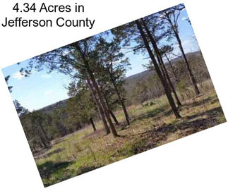 4.34 Acres in Jefferson County