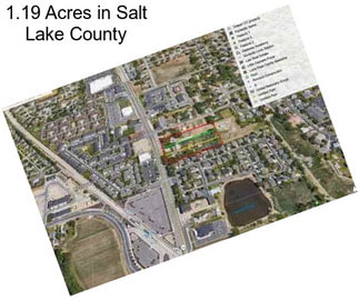1.19 Acres in Salt Lake County