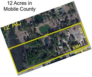 12 Acres in Mobile County