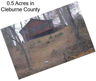 0.5 Acres in Cleburne County