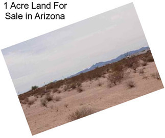 1 Acre Land For Sale in Arizona