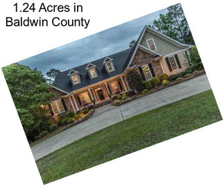 1.24 Acres in Baldwin County