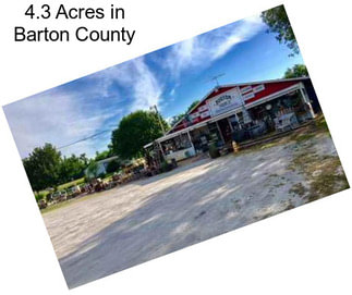 4.3 Acres in Barton County