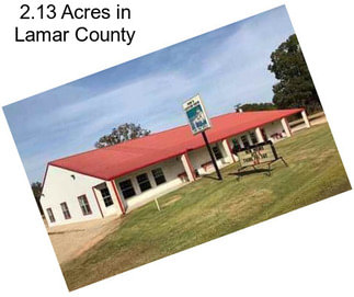 2.13 Acres in Lamar County