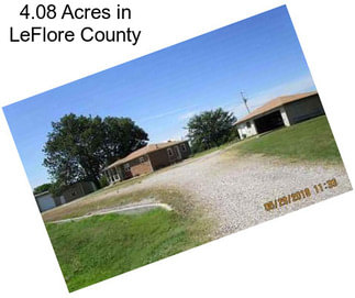 4.08 Acres in LeFlore County