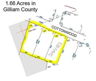 1.66 Acres in Gilliam County