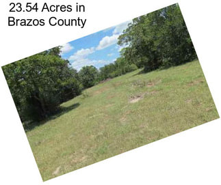 23.54 Acres in Brazos County
