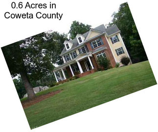 0.6 Acres in Coweta County