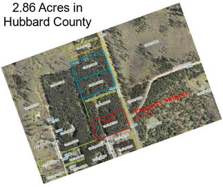 2.86 Acres in Hubbard County