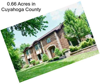 0.66 Acres in Cuyahoga County