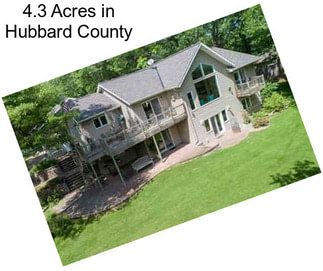 4.3 Acres in Hubbard County