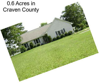 0.6 Acres in Craven County