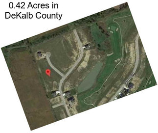 0.42 Acres in DeKalb County