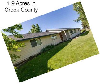 1.9 Acres in Crook County