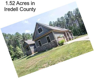 1.52 Acres in Iredell County