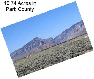 19.74 Acres in Park County