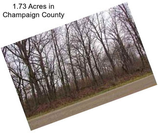 1.73 Acres in Champaign County