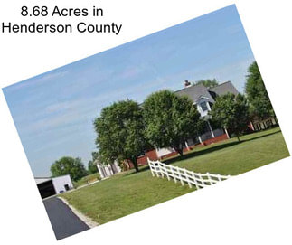 8.68 Acres in Henderson County