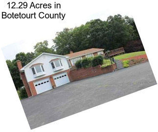 12.29 Acres in Botetourt County