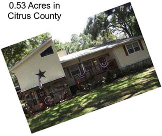 0.53 Acres in Citrus County