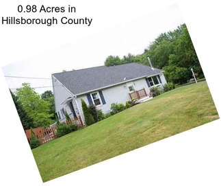 0.98 Acres in Hillsborough County