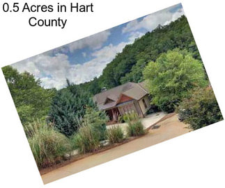 0.5 Acres in Hart County