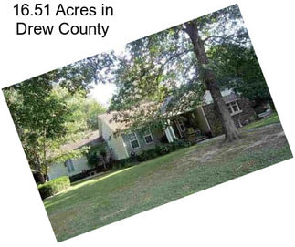 16.51 Acres in Drew County