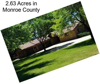 2.63 Acres in Monroe County