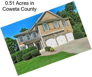 0.51 Acres in Coweta County