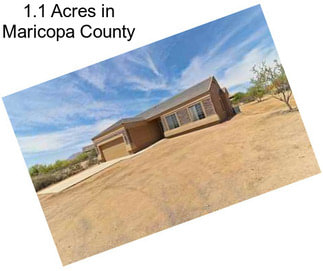 1.1 Acres in Maricopa County