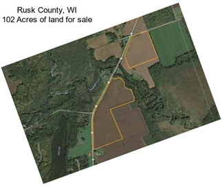 Rusk County, WI 102 Acres of land for sale