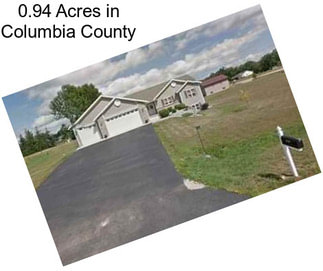0.94 Acres in Columbia County