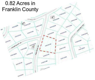 0.82 Acres in Franklin County