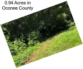 0.94 Acres in Oconee County