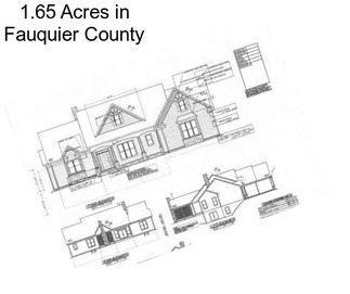 1.65 Acres in Fauquier County