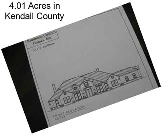 4.01 Acres in Kendall County