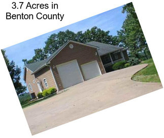 3.7 Acres in Benton County
