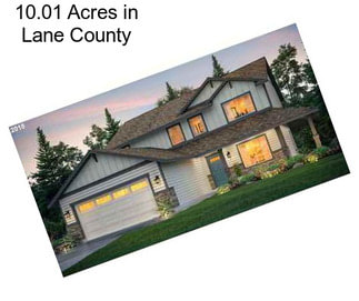 10.01 Acres in Lane County