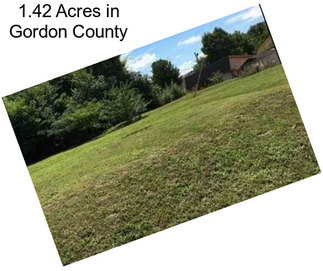 1.42 Acres in Gordon County