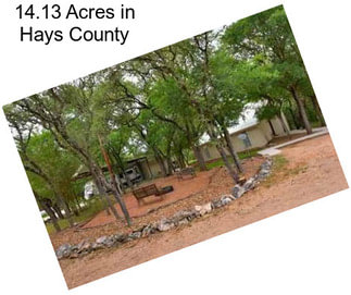 14.13 Acres in Hays County