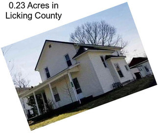 0.23 Acres in Licking County