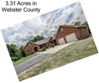 3.31 Acres in Webster County