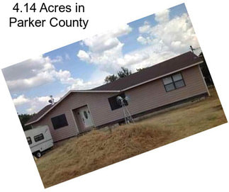 4.14 Acres in Parker County