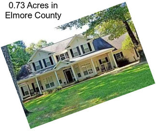 0.73 Acres in Elmore County