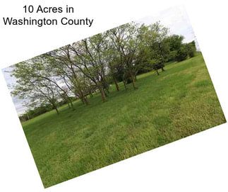 10 Acres in Washington County