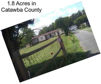 1.8 Acres in Catawba County