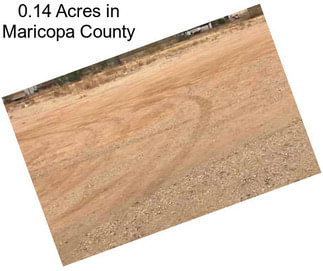 0.14 Acres in Maricopa County