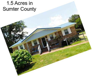 1.5 Acres in Sumter County